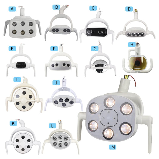Dental Unit Lamp Led Lamp For Dentistry Chair Unit Surgical Lighting Shadowless Lamp Medical Tools For Oral Teeth