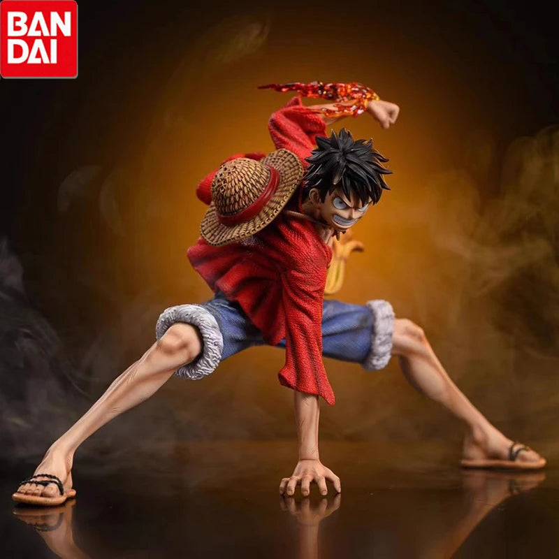 18cm One Piece Luffy Figures Monkey D. Luffy Battle Style Action Figures Anime Collection PVC Model Doll Toys Kid Birthday Gifts