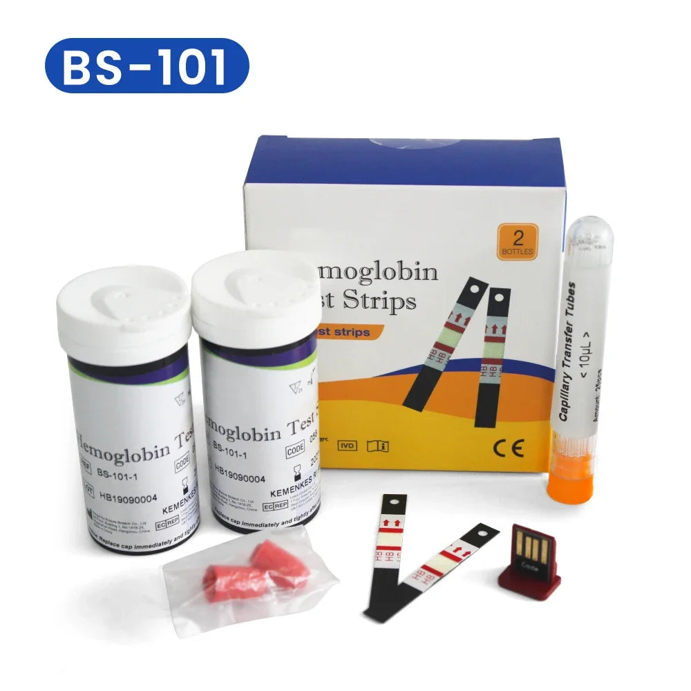 Hemoglobin Test Meter Anemia For Detection Hb And Hct Hemoglobin Analyzer Monitor ( Test strips Accessorios optinal)
