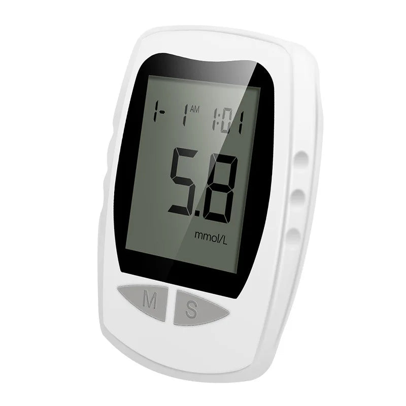 Blood Glucose Tester Household Tester Blood Analyzer Middle-Aged And Elderly Medical Blood Tester Without Adjustment