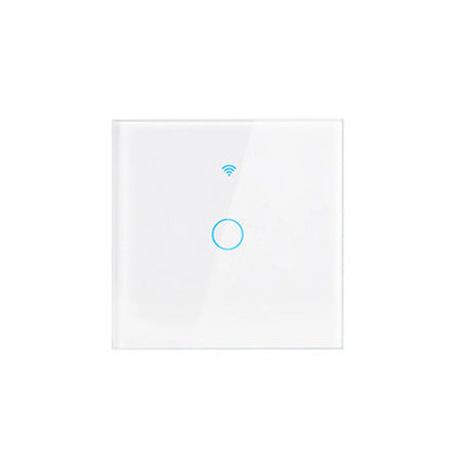 WiFi Smart Switch EU Neutral Wire/No Neutral Wire Touch Light Switch Works with Alexa Google Home Alice 1/2/3/4 Gang Smart Home