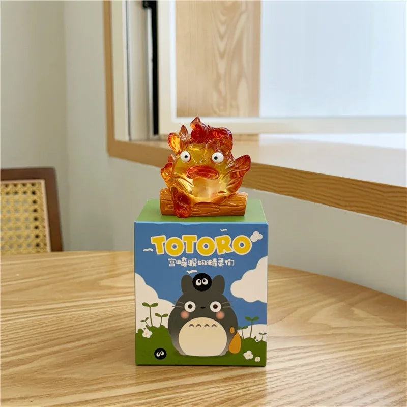 Hayao Miyazaki's Elves Mysterious Blind Box Trendy Toy Desktop Ornaments Faceless Man Surprise Box Holiday Gift Glowing