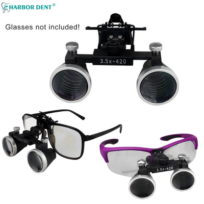 Dental Loupes 3.5x/2.5x Goggles Lab Medical Magnifier Dentists Surgical Optical Lens Magnifying Glass