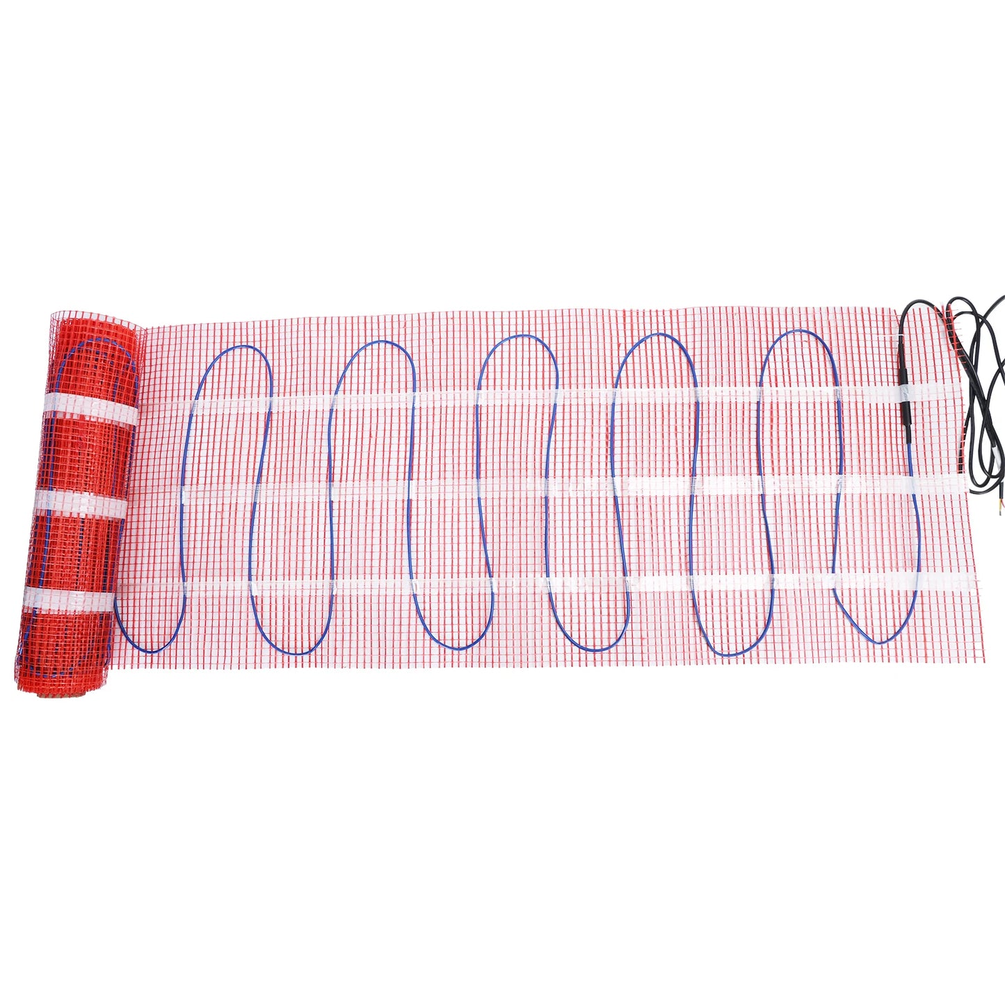 Floor Heating Pad with Digital Programmable Thermostat And Adhesive Back, Four Temperature Control Modes Uniform Heating