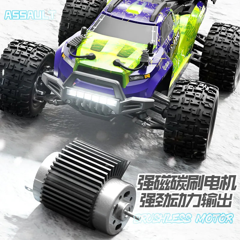 In Stock 1: 18 Remote Control Car Full Proportion 4-Wheel 18101 Rc Drive Large Foot Charging Off-Road Vehicle Model For Man Toy