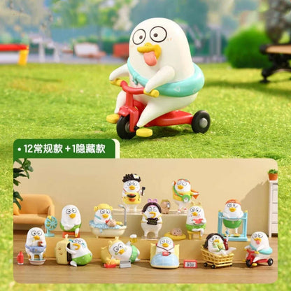 Genuine Blind Box Duckyo's Leisure Life Series Cute Doll Pvc Handmade Model Table Decoration Collect Toy Mysterious Boxtoy Gift