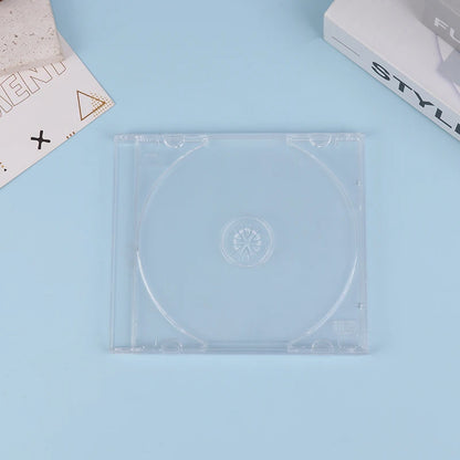 CD Storage Case Transparent Stand Acrylic Holders For CDs DVD Storage Holder Tool