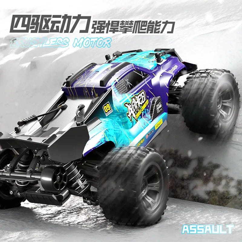 In Stock 1: 18 Remote Control Car Full Proportion 4-Wheel 18101 Rc Drive Large Foot Charging Off-Road Vehicle Model For Man Toy