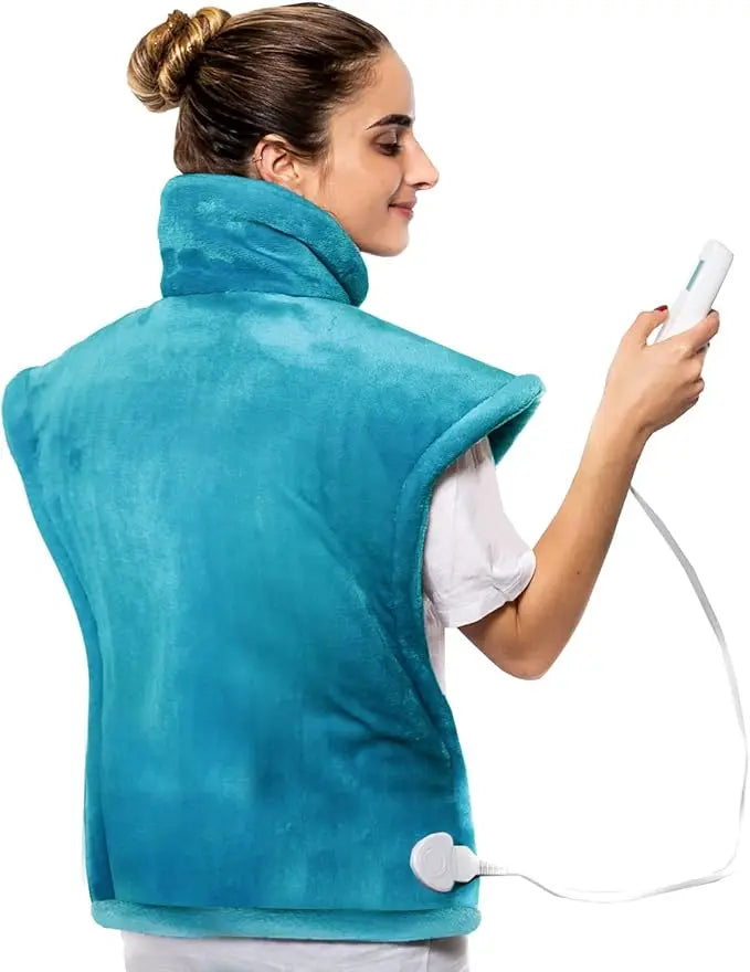 Extra Large Heating Pad, Neck, Shoulder, and Back Heating Pads, 10 Heating Settings, Automatically Turn Off Within 2 Hours