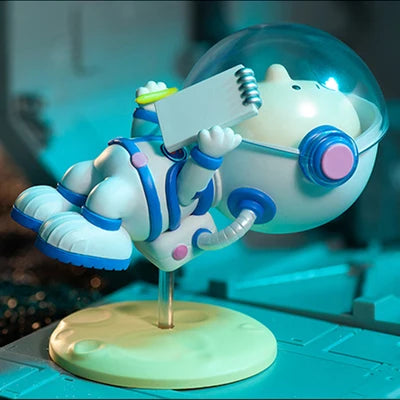 POP MART Snoopy Space Series Blind Random Box Toys Kawaii Anime Action Figure Caixa Caja Surprise Mystery Box Dolls Girls Gift