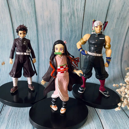 Demon Slayer Figure Mystery Box Kamado Tanjirou Kamado Nezuko Multiple Action Figures Are In The Lucky Box