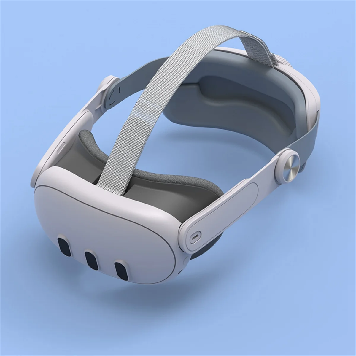 Head Strap for Meta Quest 3/Oculus Quest 3 VR Mini Built-in 5000 MAh Battery Design Comfort Adjustable