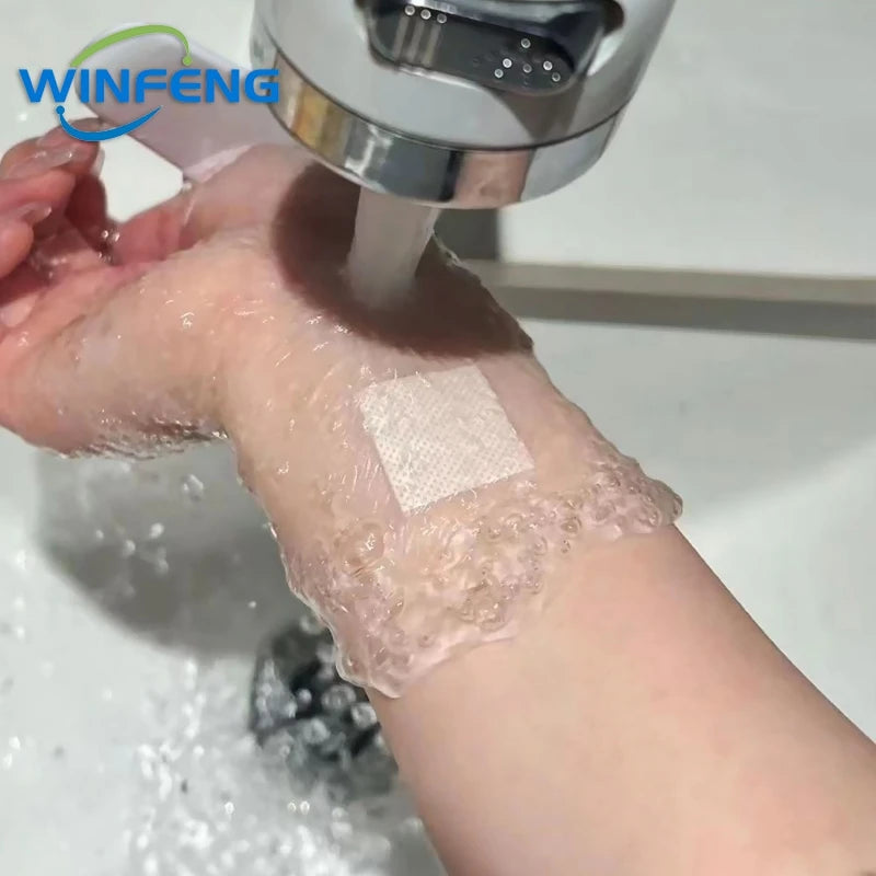 10/20/50Pcs Transparent PU Film Tape Anti-allergic Wound Dressing Sticker Medical Adhesive Plaster First Aid Kit Band-aids