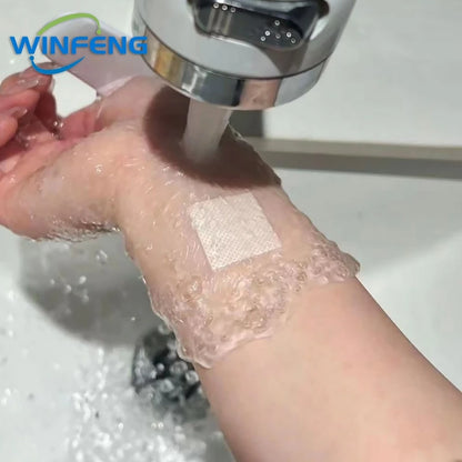 10/20/50Pcs Transparent PU Film Tape Anti-allergic Wound Dressing Sticker Medical Adhesive Plaster First Aid Kit Band-aids