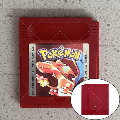 GBC Video Game Cartridge Console Card Pokemon Blue/Crystal/Green/Gold/Red/Silver/Yellow High Quality with Multi-language