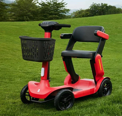 Xiaohongche Elderly Stroller, Four Wheel Electric Vehicle, Intelligent Electric Wheelchair, Foldable Power Assisted Vehicle