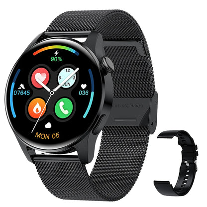 2024 Smart Watch For Xiaomi Huawei Android IOS Waterproof Smartwatch Men Blood Pressure Monitor Watch Sport Heart Rate Bracelet