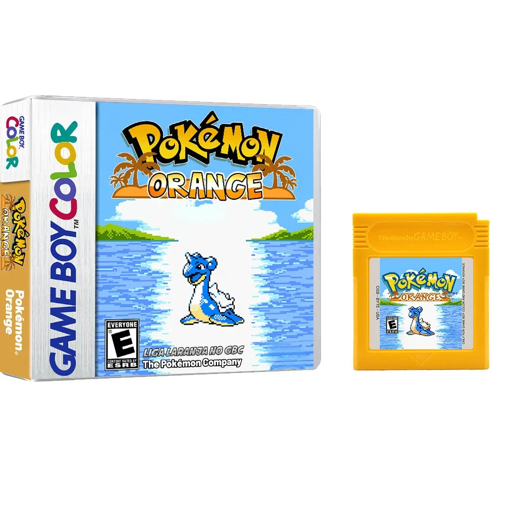 GBC/GBA Game Card Pokemon Orange US Version English Game