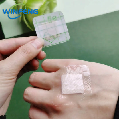 10/20/50Pcs Transparent PU Film Tape Anti-allergic Wound Dressing Sticker Medical Adhesive Plaster First Aid Kit Band-aids