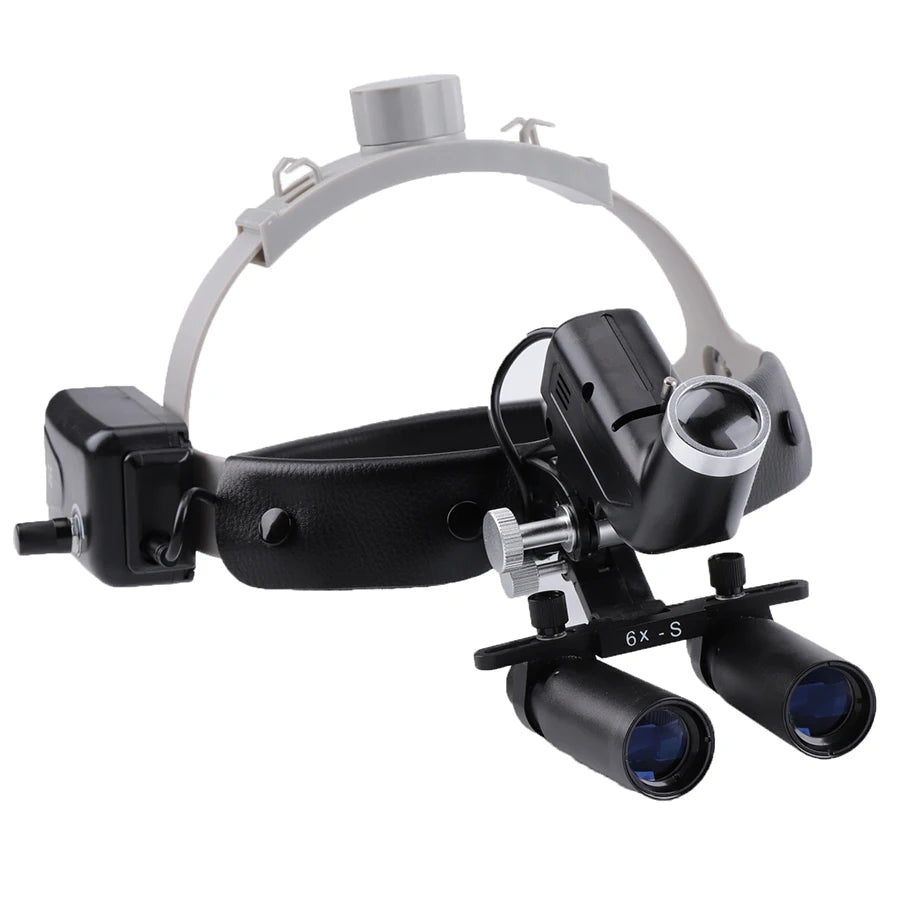 Dental Headlamp ENT  Surgery  4x 5x 6x 8x Dental Loupes Spot Light Dentist Tools Medical Magnifier Surgical Light Dentistry
