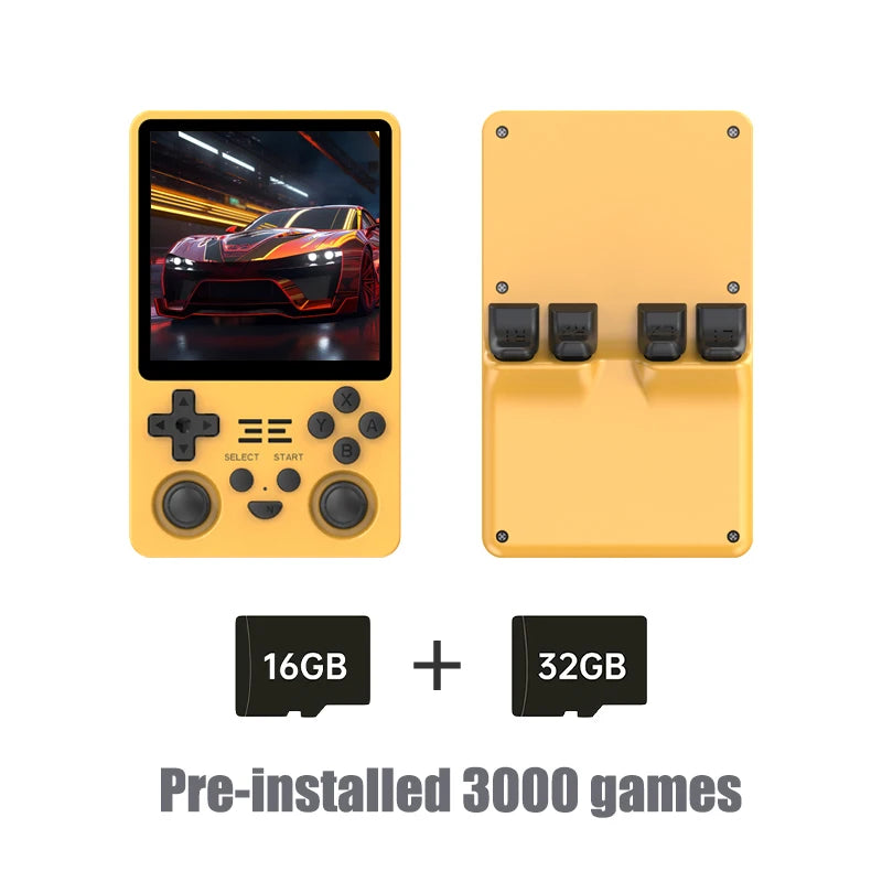 NEW POWKIDDY RGB20SX Handheld Game Console 720*720 4 Inch IPS Screen Built-in WIFI Retro Gaming Opending Linux Children's Gifts