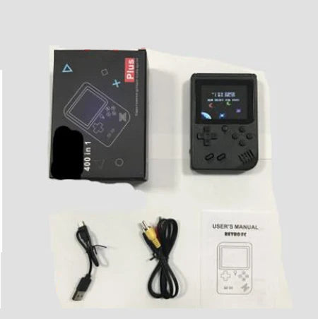 Z40 Dropshipping Built-in 400 Games Color Game Player Retro Portable Mini 8 Bit 3 inch Handheld Video Game Console for Kids Adul