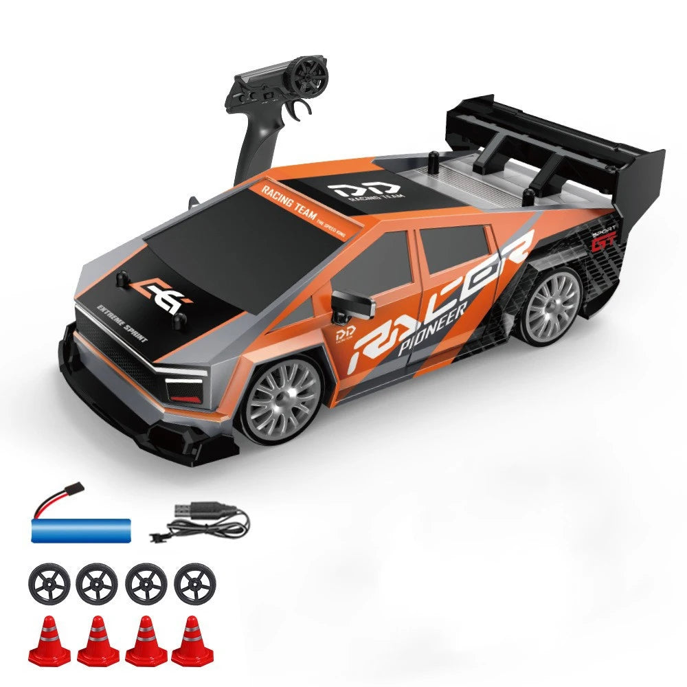 1:24 Rc Car Kids Toys 30Km/h Remote Control Racing Cars Radio-Control Drifting Vehicle with Led Light Electric Toy Children Gift