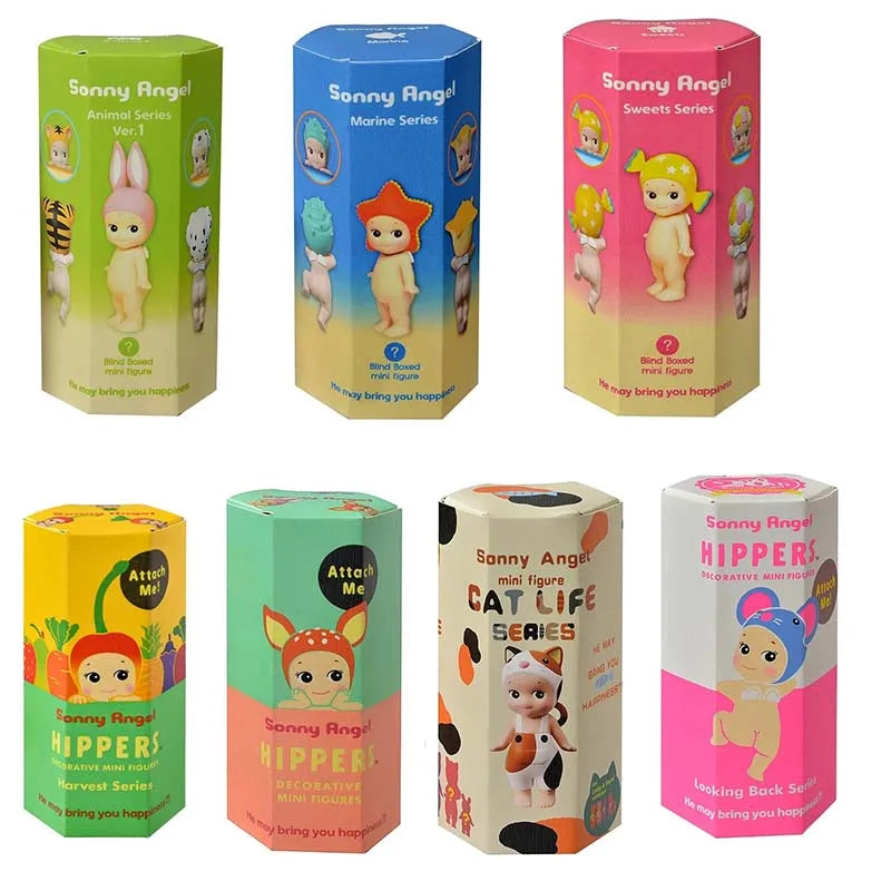 Collection Toys Sonny Angel Blind Box for Women Child Harvest Fruit Anime Figures Ornaments Dolls Fans Children XMAS Gift