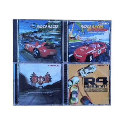 PS1 Copy Game Disc Ridge Racer Series Unlock Console Station1 Retro Optical Driver Video Racing Game Parts