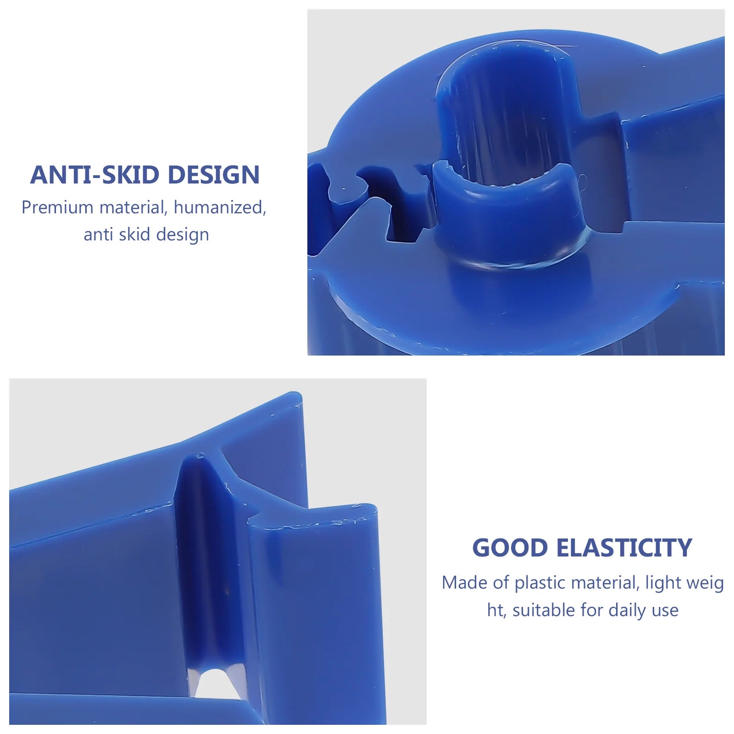 3 Pcs Permeable Pipe Clamp Tube Clamps Peritoneal Dialysis Supply Bag Control Clip Clips Blue Supplies