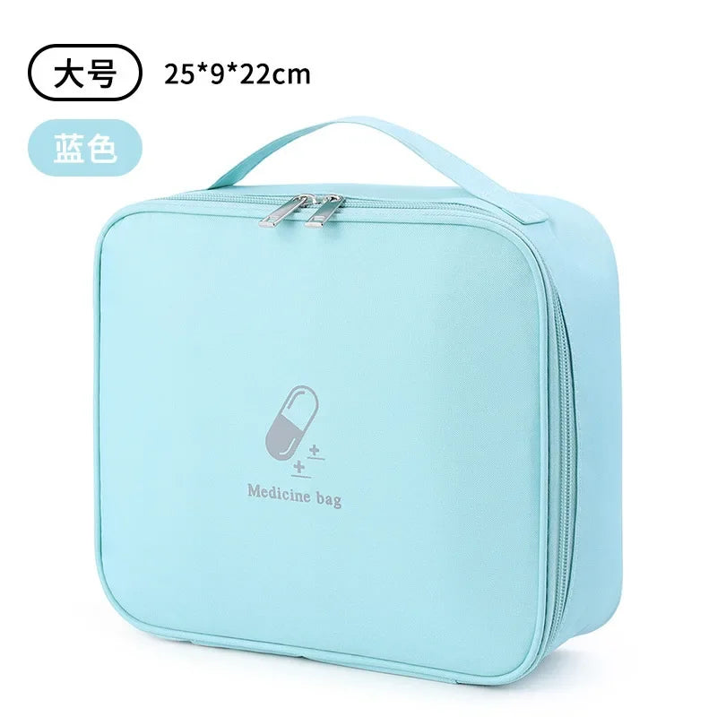 Large Capacity Medicine Storage Bag Portable Medical Kit Home First Aid Kit Survival Bag Emergency Bag for Car