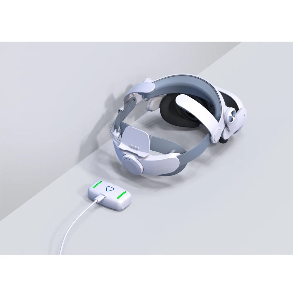 for Meta Quest 3 Elite Strap with 5000mAh/10000mAh Battery VR Headset Fast Charging Head Strap Extend VR Playtime for Quest3