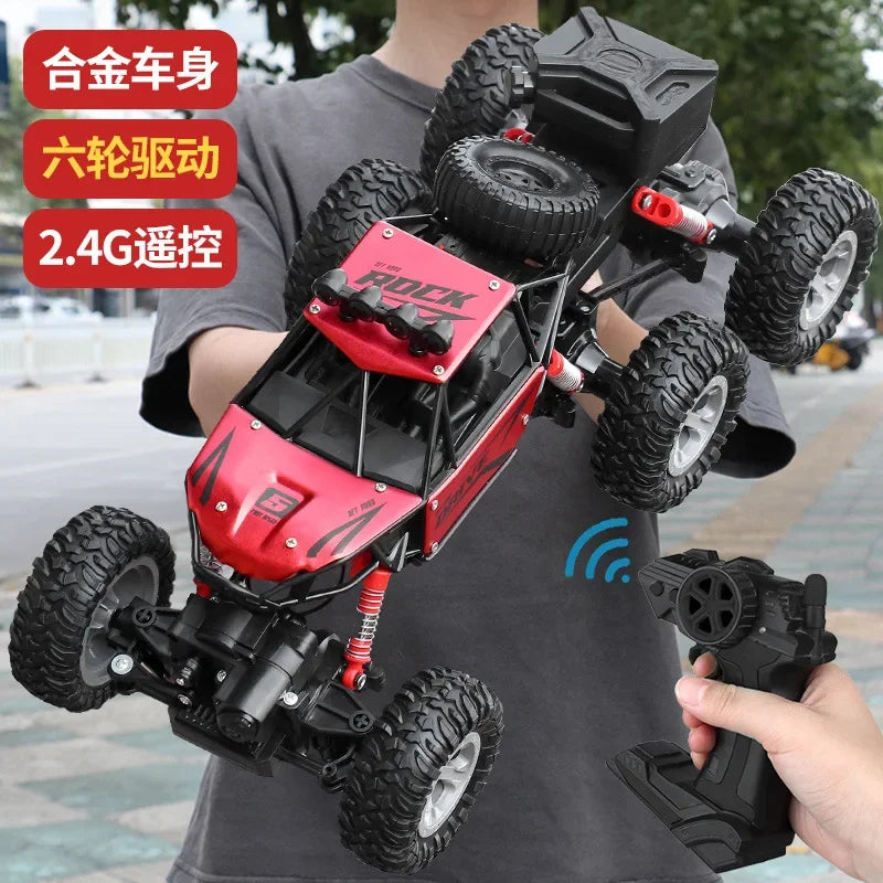 New 1/18 Rc Electric Car Fall Resistant Boy Toy Gift Six Wheel Drive Racing Car Remote Control Car Cross-Country Climbing Gift