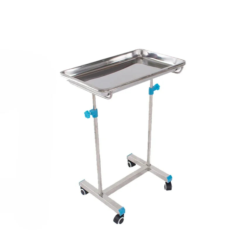 Cheap Price Medical Instrument Trolley Hospital Stainless Steel Surgical Mechanical Mayo Table In Operating Room