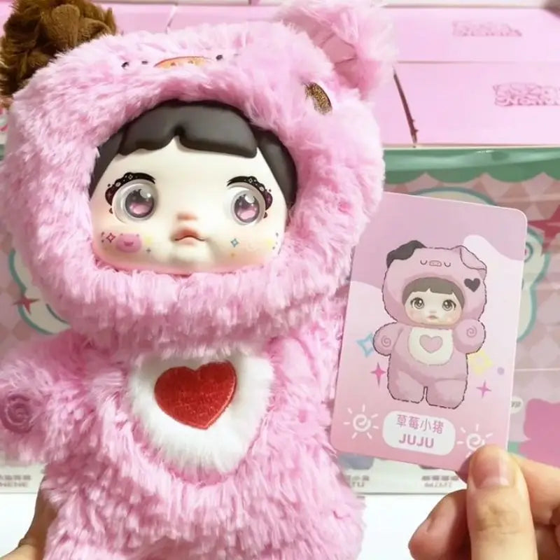 Blind Box Nommi Loveliness Never Ends Series Vinyl Mystery Box  Cute Plush Doll Action Figure Bag Pack Pendant Surprise Toy Gift