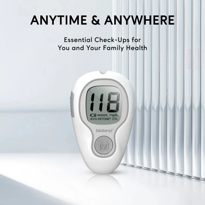 Blood Glucose Meter G-425-3 Diabetes Testing Kit Diabetes Machine Blood Sugar Meter Glucometer Test Strips Lancet 5S Get Results