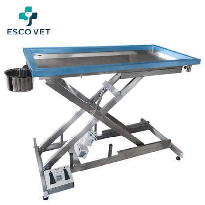 Esco Vet Hydraulic Elevation System Veterinary Exam Surgical Stainless Steel Table Vet Operating Table For Dogs