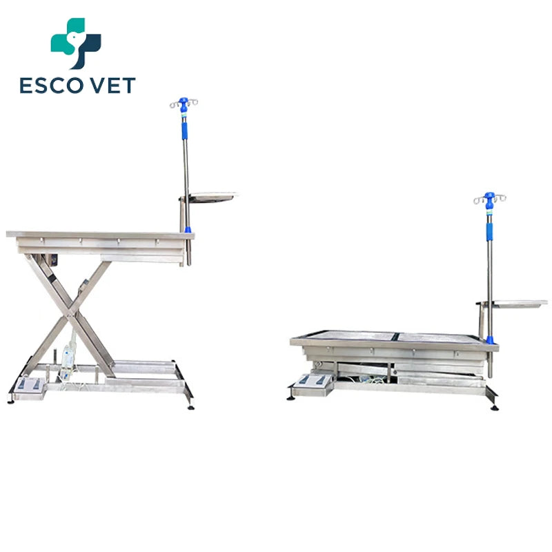 Esco Vet Hydraulic Elevation System Veterinary Exam Surgical Stainless Steel Table Vet Operating Table For Dogs