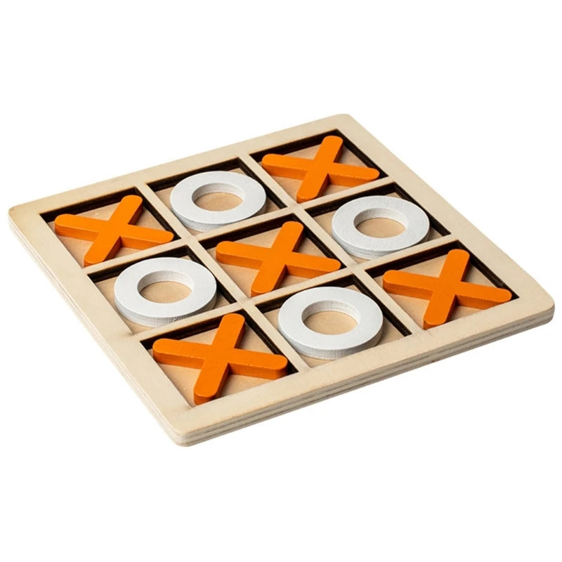 Tic-Tac-Toe Table Game Chess Board Game Party Game Set Kids Training