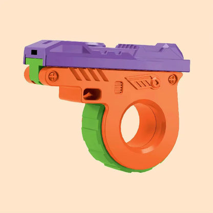 Stress Reducing Safe Toys Gun Pistol For Kids Whistles Multiple Colors Relaxation Toy Gun Age 3+