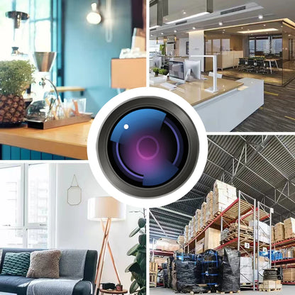 4K night vision HD network camera supports WiFi, suitable for home security indoor surveillance video Webcam motion detection