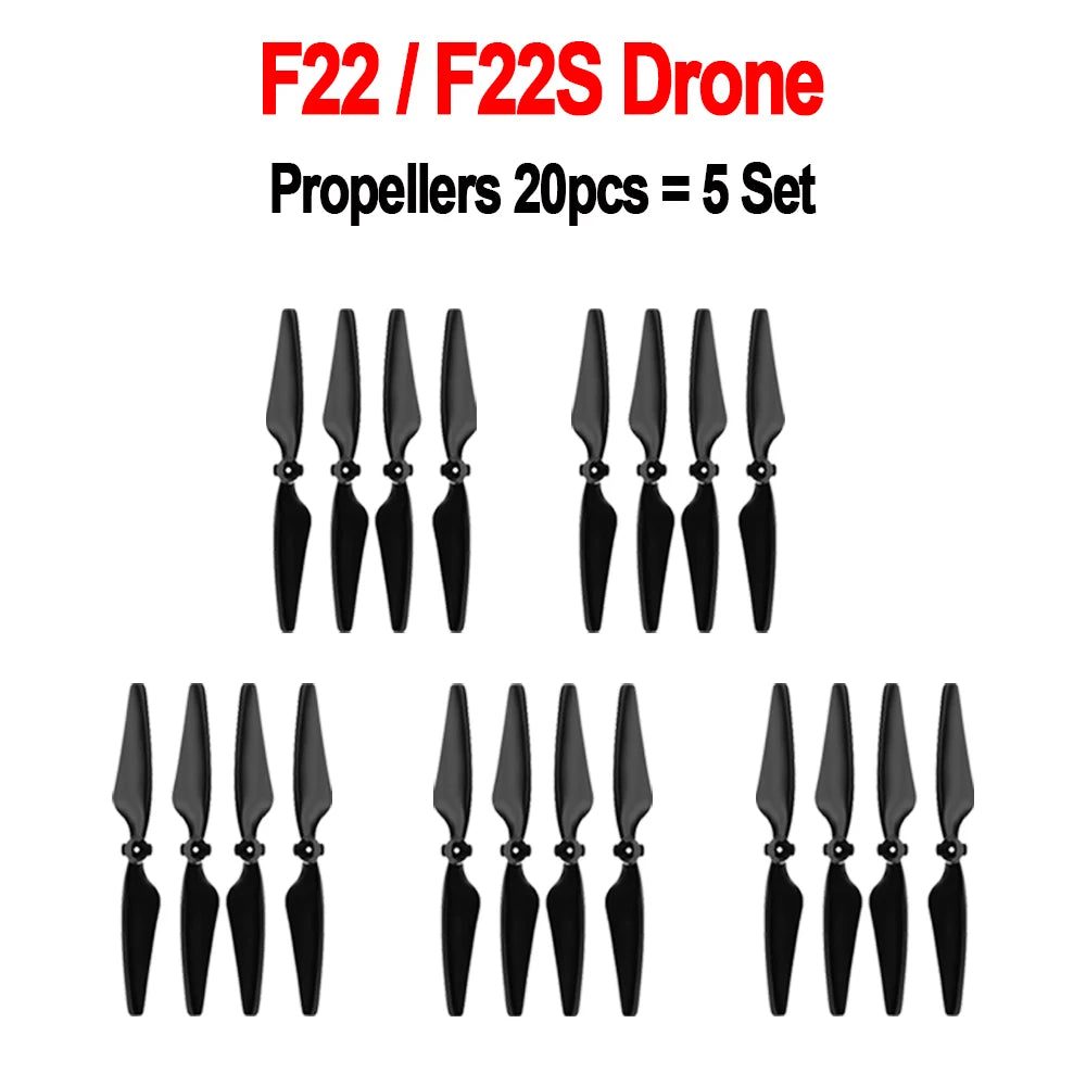 SJRC F22S Drone Propellers Accessories Parts F22 4K PRO Professional Dron Quick Disassembly Blades Spare F22 Maple Leaf