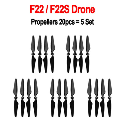 SJRC F22S Drone Propellers Accessories Parts F22 4K PRO Professional Dron Quick Disassembly Blades Spare F22 Maple Leaf