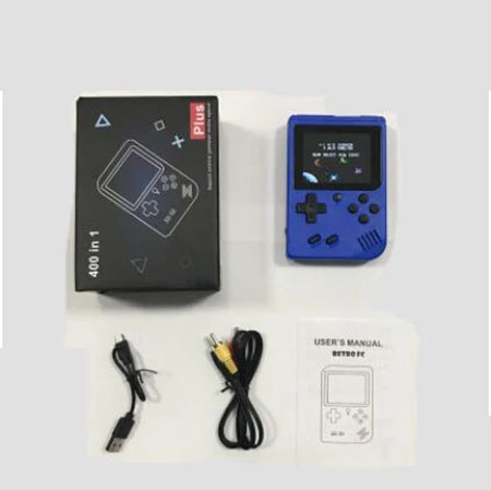 Z40 Dropshipping Built-in 400 Games Color Game Player Retro Portable Mini 8 Bit 3 inch Handheld Video Game Console for Kids Adul