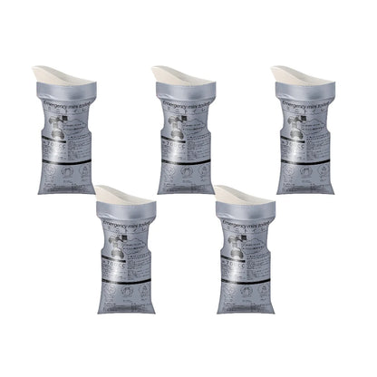 20PCS Outdoor Emergency Urine Bags 700ml Disposable Travel Mobile Toilet Portable Urinal Bag for Men Women Baby Car Vomiting Bag
