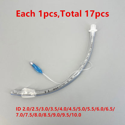 Endotracheal Tube with Cuff Disposable Sterilized Tracheal Tube for Veterinary Medical Consumables ID 2.0-10mm