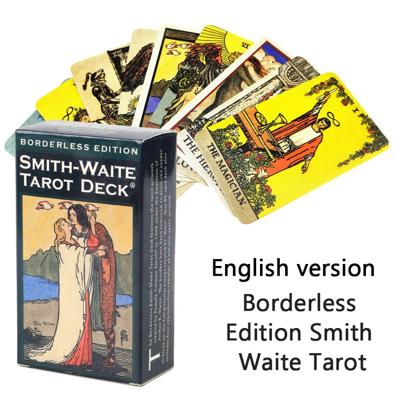 Tarot Cards Garbage Pail Kids In Spanish English Child Adult Family Gathering Game Playing Card Prophecy Card Toys Birthday Gift