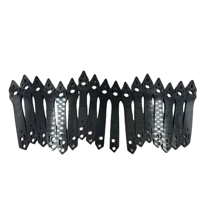 Customized Carbon Plate Drones Accessories CNC Machining Set  Drone Frame  Carbon Fiber Frame FPV