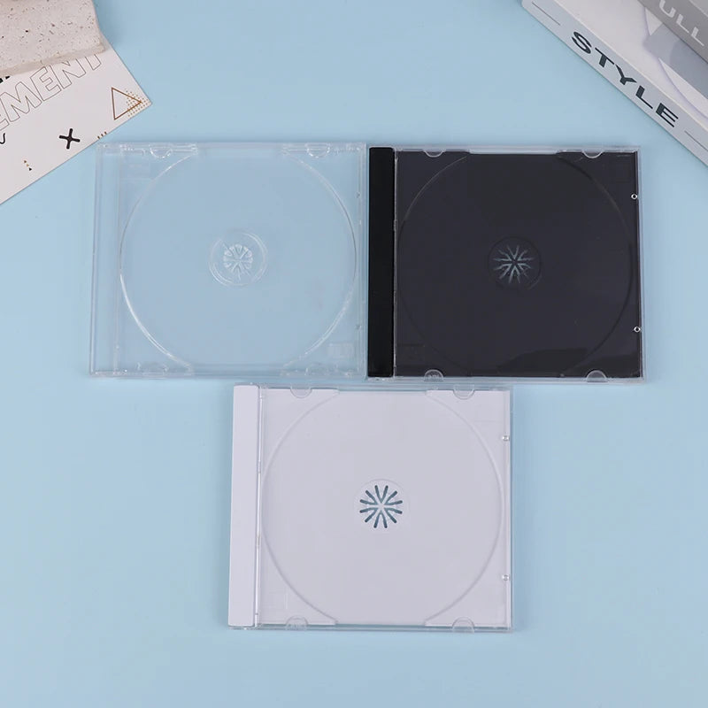 CD Storage Case Transparent Stand Acrylic Holders For CDs DVD Storage Holder Tool