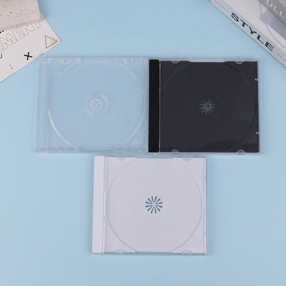CD Storage Case Transparent Stand Acrylic Holders For CDs DVD Storage Holder Tool